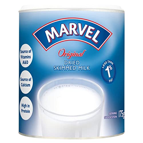 Marvel Original Dried Skimmed Milk Powder 175g (Pack of 3)