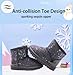 Sugmzox Toddler Girl Winter Boots Girls Snow Boot Warm Lined Fashion Ankle Boots With Sparkly Sequin Upper Black Size 3