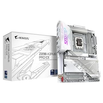 Placa Mãe Gigabyte Z890 AORUS PRO ICE WIFI 7 (LGA 1851/4xDDR5/Thunderbolt 4/USB4 TYPE-C/HDMI/M.2/5GbE)