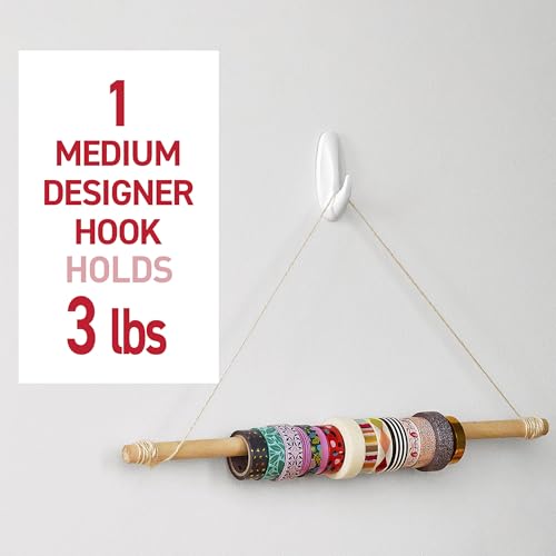Image of Command Medium Designer Hooks, 9 Hooks, 12 Strips