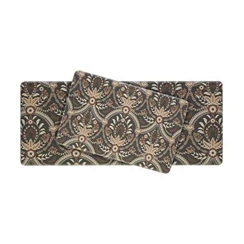 Laura Ashley Anti-Fatigue Kitchen Mat Set Cover
