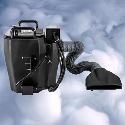 Máquina de humo para escenario, máquina profesional de niebla seca de 3500 W, con boquilla grande y cobertura de 1614 ft2, para conciertos, bodas y bares miniatura 1