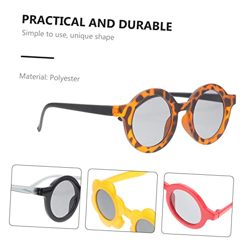 4pcs and Girls Sunglasses Light Protection for Party Props and Dance Events2