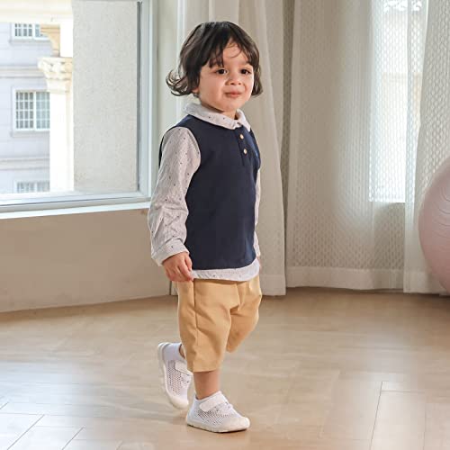 Image of Baby Shoes Boys Girls First Walkers Cute Animals Toddler Sneakers Prewalkers Rubber Sole
