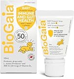 BioGaia Probiotic Drops with 400IU of Vit.D | 10mL BioGaia Immune & Gut Health | 50 Day Supply | Promotes The Development of Healthy Immune & Digestive Systems in Infants, Babies & Toddlers