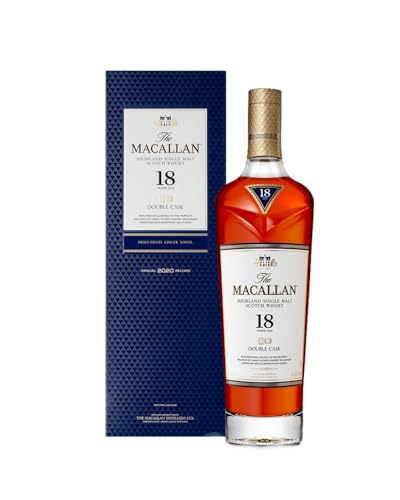 Macallan 18 Jahre, Double Cask, Single Malt Scotch Whisky, mit Geschenkverpackung, Noten von...