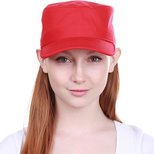 Image of KBETHOS Cadet Army Cap Basic Everyday Military Style Hat (Now with STASH Pocket Version Available)