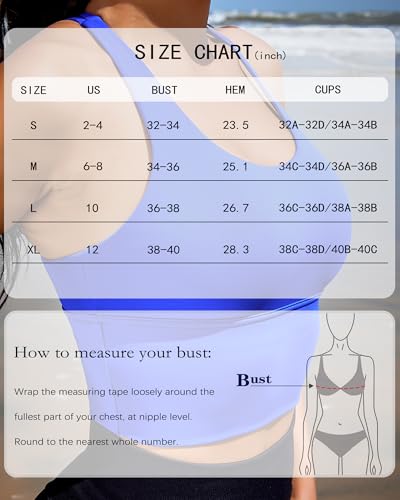 Image of XUNYU Sports Bras for Women High Support Longline Workout Tank Tops Built in Bra Padded Strappy Yoga Crop Top Cross Gym