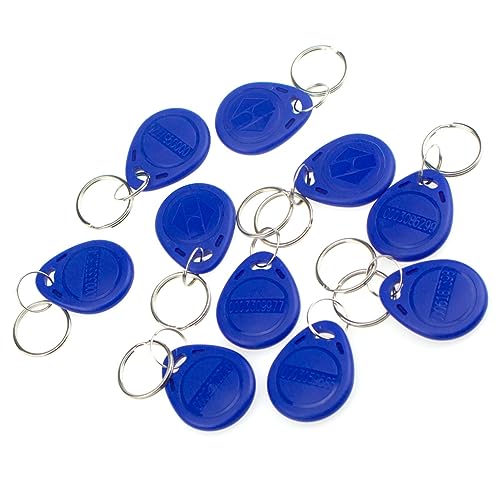 100 PCS IC Card Portachiavi Serratura Porta, 125KHz RFID Card Portachiavi Smart Portable Contactless Proximity ID Card per di Controllo Accessi Ingresso Porta, Blocco di