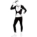 Tuxedo Msuit Fancy Dress Costume - size Large - 5'4-5'10 (161cm-177cm)