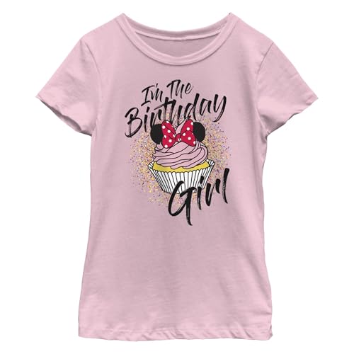 Fifth Sun Disney Mouse Minnie Cupcake Girls Short Sleeve Tee Shirt