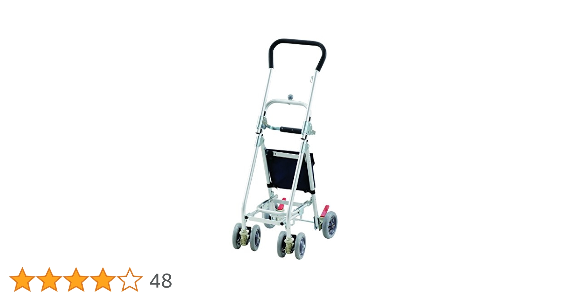 【美品】介護用品歩行補助器具　コメット　シルバーカー 折りたたみ Amazon | スワン 歩行補助器具 コメットデラックス | スワン