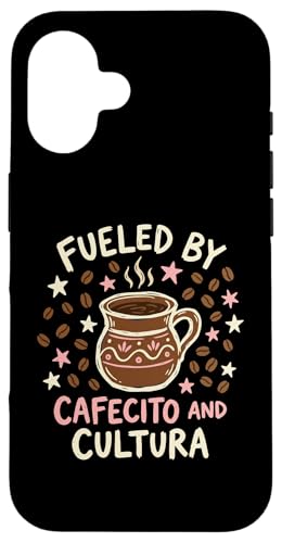 Cafecito And Cultura Latino �R�[�q�[�h�����J�[���R���������B �X�}�z�P�[�X iPhone 16 �p