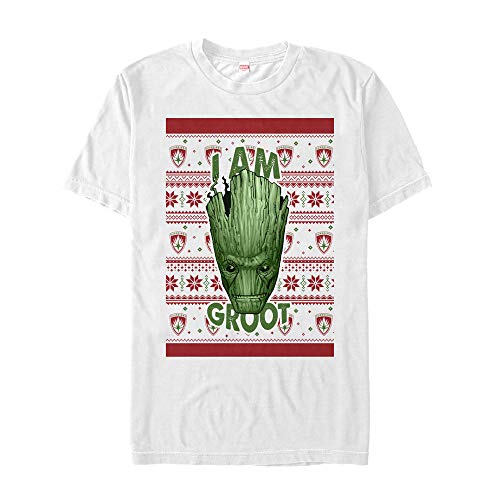 T-shirt Marvel Groot cadeau de Noël idéal pour homme fan des Guardians of the Galaxy