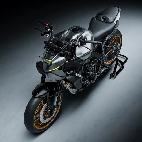 Aileron aérodynamique pour MT-09 becquet avant inférieur noir moto 2024 2025