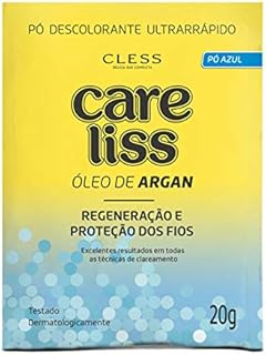 Descolorante em Pó Care Liss 20G Óleo de Argan, CARE LISS