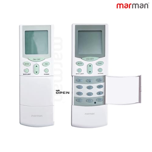 Image of marman Compatible with Hitachi AC Remote Original 68A Model 433kHz Suitable for Logicool Series of 1 | 1.5 | 2 Ton Split and Window AC - Match Exactly to Replicate Genuine Remote Function
