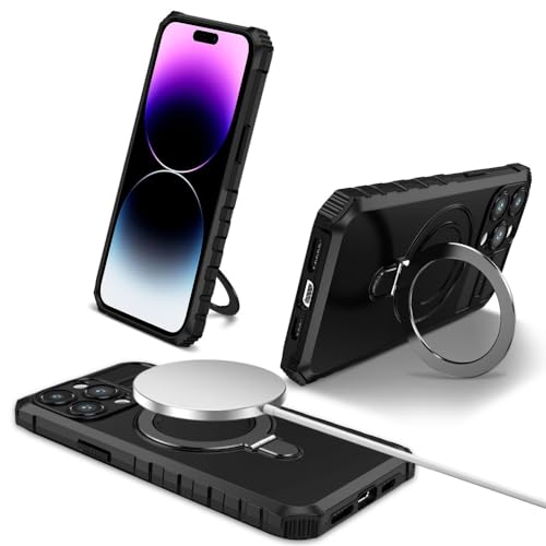 Anneau support d'anneau magnetique iPhone 12 protection antichoc noir