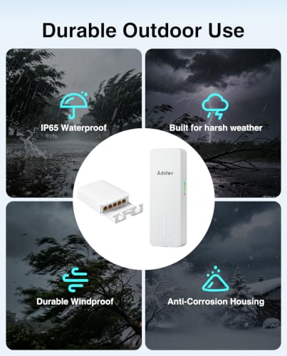 CPE662 Gigabit Wireless Bridge with PoE Extender 5.8GHz 3KM PtP WiFi Extend - image 8