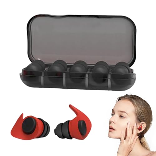 Tapones para los oídos moldeados a medida, tapones insonorizados, protección auditiva cómoda para dormir, también se utilizan para viajes, trabajo, estudio y conciertos, tapones para los oídos para