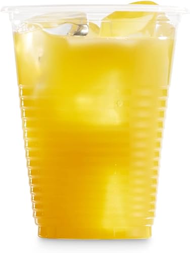 Miniatura 2 de Munfix Paquete de 500 vasos de plástico transparente de 7 onzas, vasos desechables para fiestas, vasos de plástico transparente a granel para