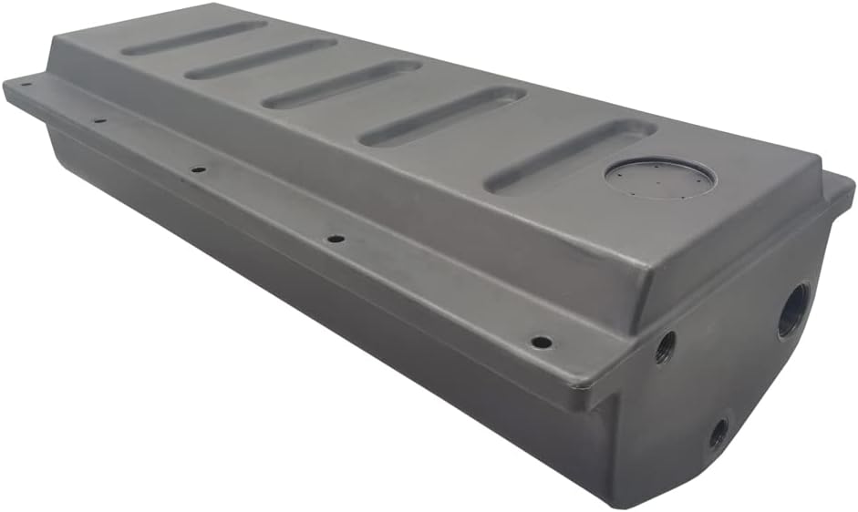 10 Gallon RV Trailer Holding Tank Black Waste Black Water Holding Tank for Campers, Trailers, and RVs