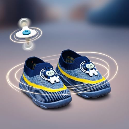 Image of 𝑭𝒐𝒐𝒕𝑺𝒕𝒂𝒕𝒊𝒐𝒏: Infant's Musical ♫♬♪Chu-Chu Sound Cartoon Shoes | Age renge 6-24 Months |