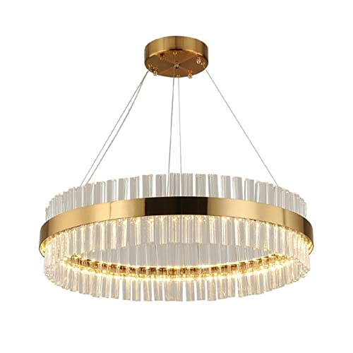 Lustres modernes LED à intensité variable avec télécommande suspension 40cm