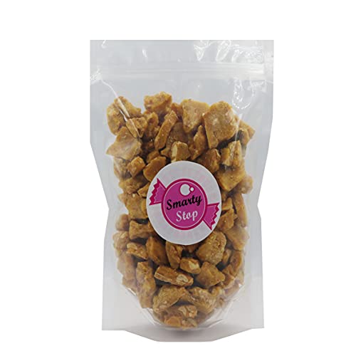 image for Home Style Peanut Brittle Candy by Smarty Stop (1 Pound (Pack of 1))