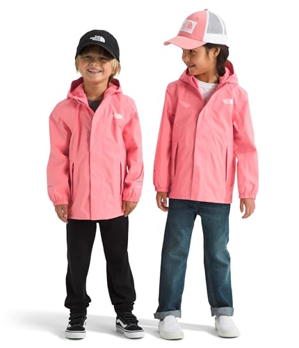 Image of THE NORTH FACE Kids' Antora Rain Jacket | Waterproof, Breathable, 3-piece Hood, Secure Zip Hand Pocket