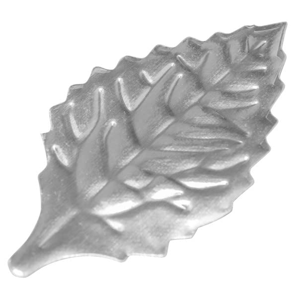144 Silberne Blatt-Kuchenaufsätze – Metallisch, 3,5 Cm, Lebensmittelecht, Für Hochzeit, Geburtstag, Boho-Deko