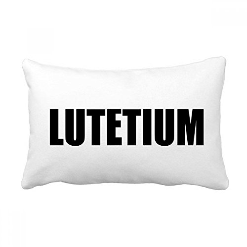 Coussin de chimie Lutécium une idée cadeau originale pour passionnés de science