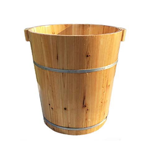 Tina de madera para baño de pies BABYCE hecha a mano