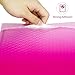 IMPOFFI 8.5x11 Inch 30 Pack Pink Bubble Mailers, Waterproof Padded Envelopes, Self Seal, Strong Adhesion Bubble Envelopes, Cushioning Padded Mailers for Small Items