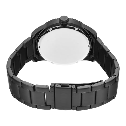 Image of TIMEX Black Round Dial Analog Men's Watch - TWEG28501