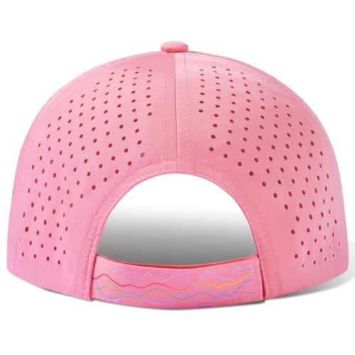 Image of UPF 50+ Performance Water Resistant Baseball Cap Lightweight Breathable Hat Golf Running Boat Hiking for Men Women