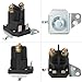 Starter Solenoid 12V 100A 4 Terminals Replacement for Cub Ca-det 725-06153A Crafts-Man 532192507 Trom-Betta 862-1241-211-12 MTD Lawn Mower Tractors 762-1261-211-51 762-1261-211-50