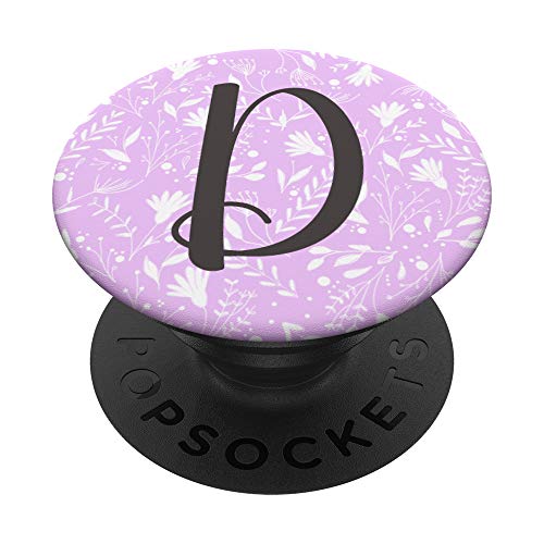 Lettre D en forme de fleur Cover