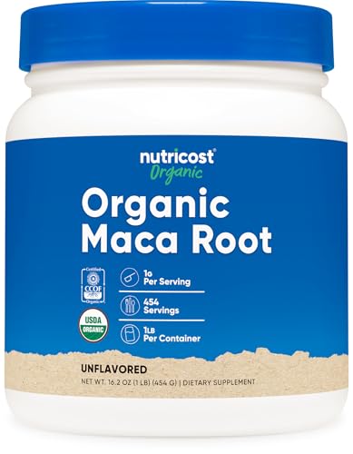 Nutricost Organic Maca Root Powder (1 LB)