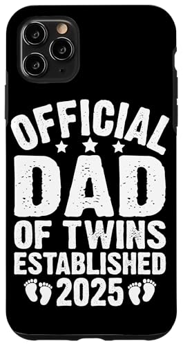 ���� Dad Of Twins 2025�N�ݗ� �X�}�z�P�[�X iPhone 11 Pro Max �p