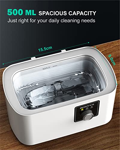 Hogance Ultraschallreiniger 43000Hz für Schmuck 500ml ✪ - 5