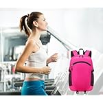 Lightweight Packable Foldable Collapsible Travel Backpack Water-Resistant Hiking Daypack for Women Men (Navy Blue) - Image 2