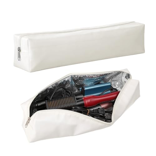 Bolsa organizadora para herramientas de cabello heat resistant miniatura 1