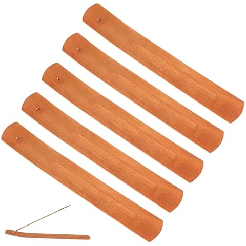 ZEYIYER 5PCS Wood Incense Stick Holder Cover