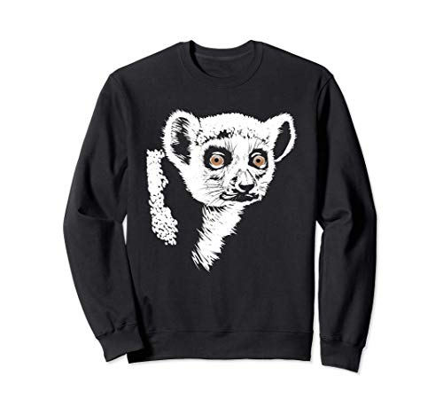 Carino anello ad anello con coda di lemure