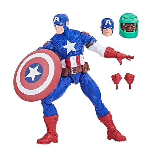 Figura de Capitán América 15 cm de Hasbro Legends para decorar salas de juegos
