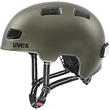 uvex(ウベックス) 自転車ヘルメット 街乗り LEDライト付属 通勤 通学 CE認証 ドイツ製 city 4 / 58-61 cm