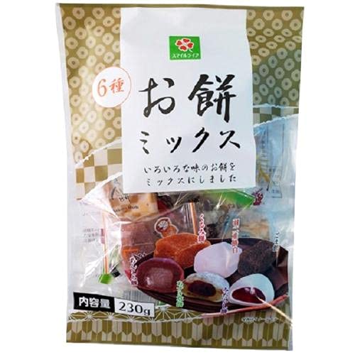 Amazon.co.jp: スマイルライフ 6種のお餅ミックス 230g : 食品・飲料・お酒