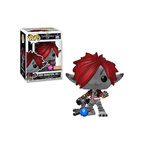 Funko Pop! Disney: Kingdom Hearts - Sora [Monster Inc. - Flocked!] #485 - BoxLunch Exclusive! - with Free Pop! Protector!