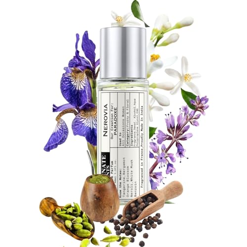 Image of Alternate Scents NEROVIA 40ml Long Lasting Perfume For Women |Strong&Long Lasting with 30% Oil Concentration|White Floral Amber|Fragrance From France |Made In India|